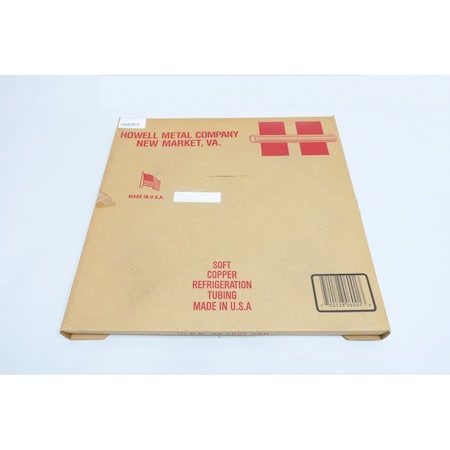 Cmc Howell Metal SOFT COPPER REFRIGERATION TUBING 50FT 1/2IN FLEXIBLE TUBE AND HOSE T-17506